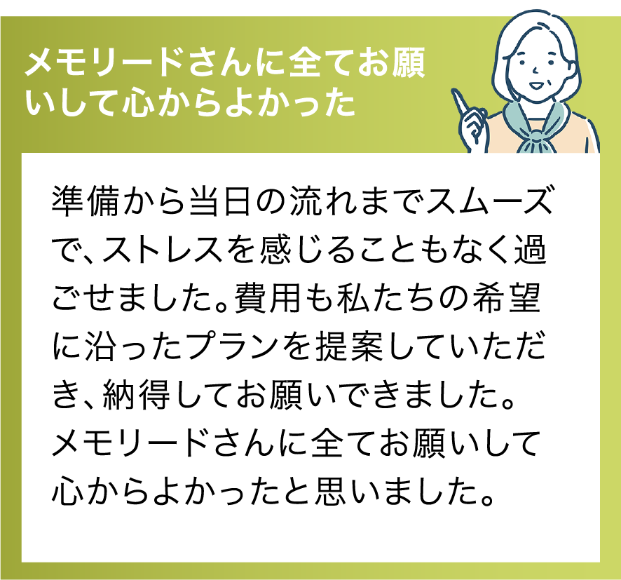 お客様の声その1